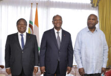 Côte d’Ivoire : deux anciens présidents à la fête de l’indépendance